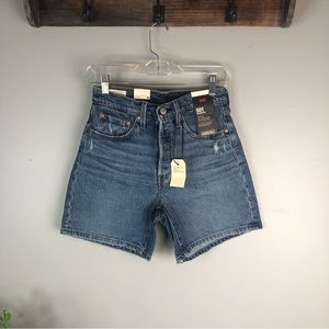 Levi's Blue Jean Shorts for Women